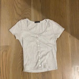 Brandy Melville striped Zelly top